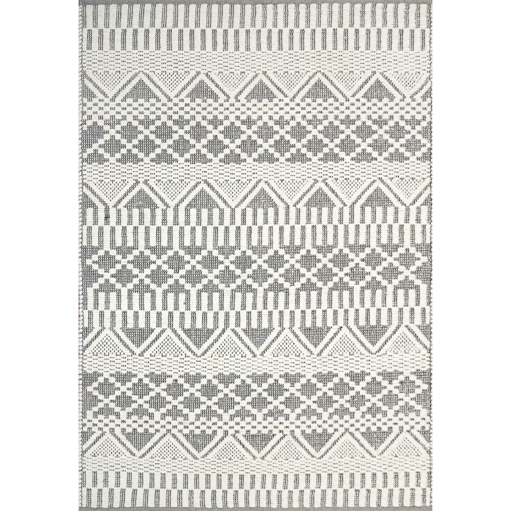 Dynamic Rugs 7473-109 Cleveland 3.6X5.6 Rectangle Rug in Ivory Grey  